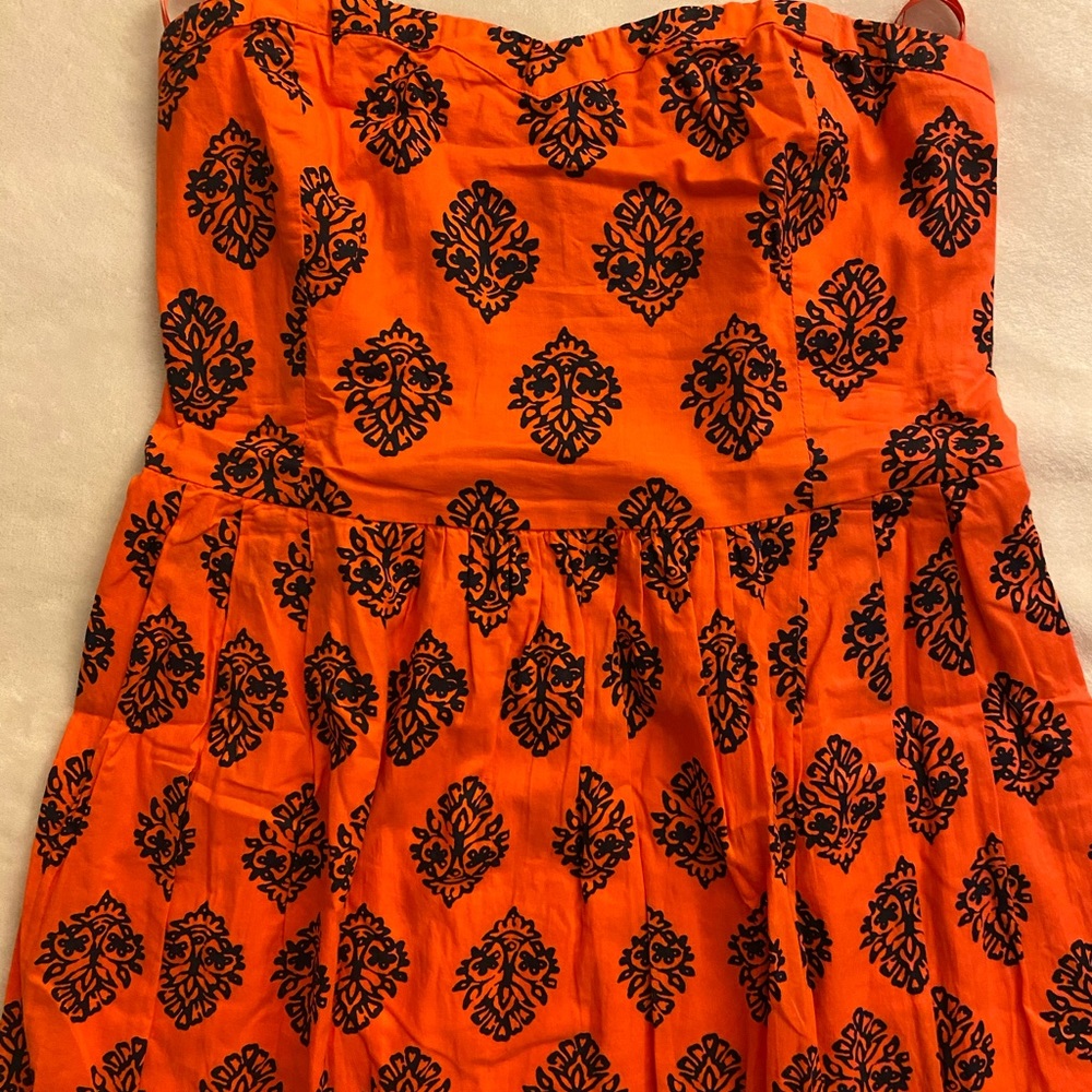 Old Navy Orange print dress